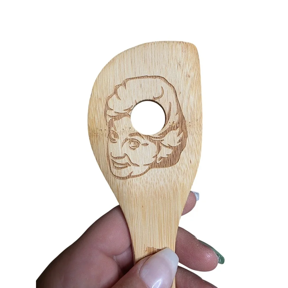 Golden Girls‎ Bamboo Kitchen Cooking Spoon Set 6 Utensils